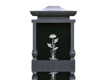 Upright headstones