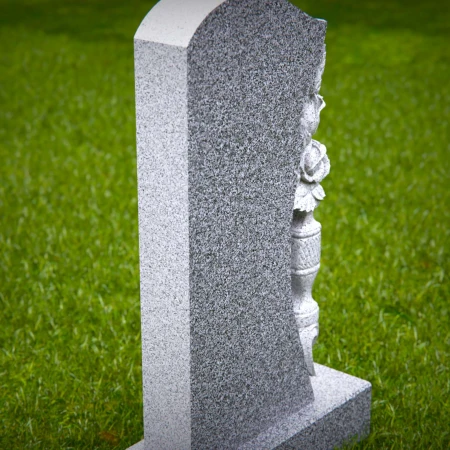 Graceful contours ideal for headstone near me