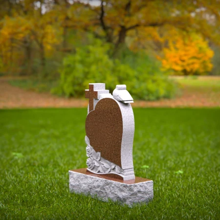Sacred stillness in the shape of headstones near me, bronze grave markers, and tombstone.