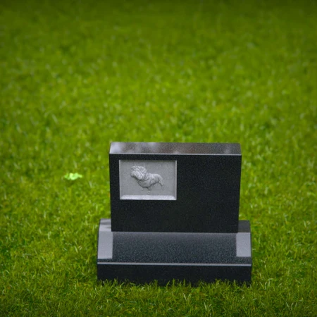 engraved dog headstone for peaceful remembrance for memorials
