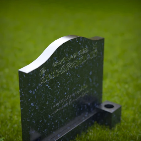 Twin-panel tombstones that honor unity and everlasting devotion