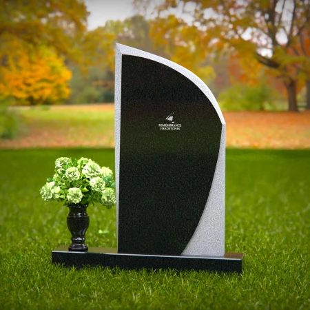 Elegant slant memorial headstones designed for timeless remembrance.