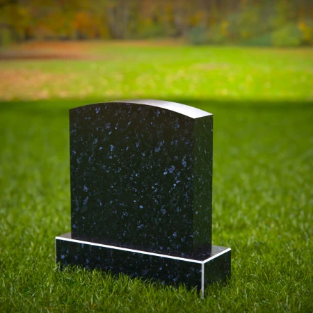 Evocative grave markers with poised structure and grace