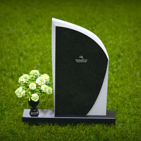 Elegant slant memorial headstones designed for timeless remembrance.