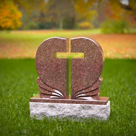 Ornate tombstones featuring subtle lines and enduring power