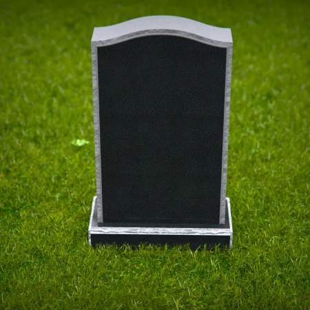 1771 - Upright Headstone with Polished Face and Natural Edges