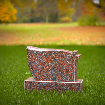 Humble grave markers with noble shape and timeless beauty