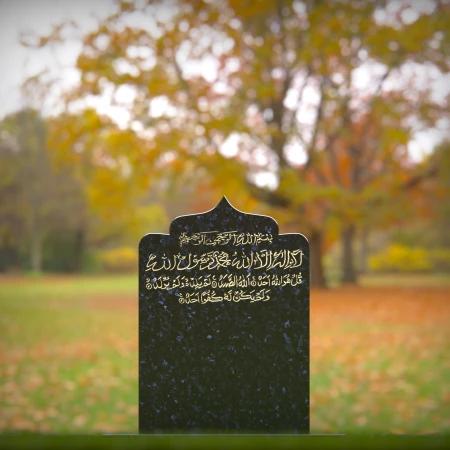 Natural grave markers softened with love and symbolic form