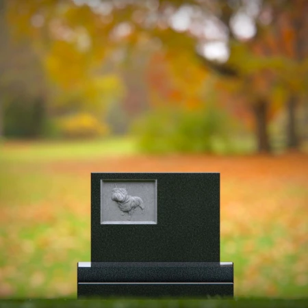 engraved dog headstone for peaceful remembrance for memorials