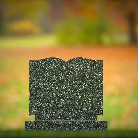 1950 - Clásica Lápida de Granito para Compañeros - Monumento Conmemorativo Doble