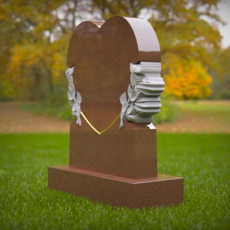 Headstone near me showcasing serenity, strength, and custom remembrance