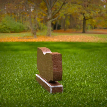 Elegant storytelling carved into this open book headstone prices