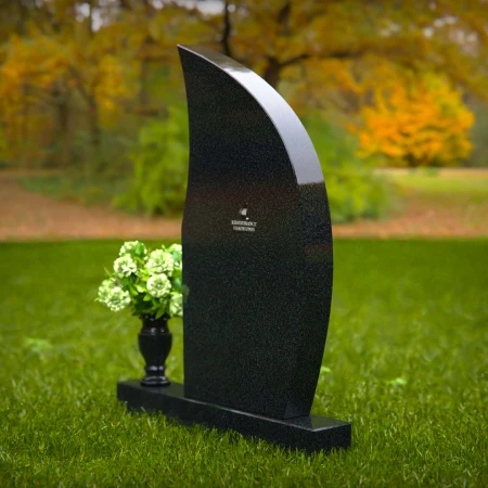 Sleek contemporary granite headstones designed for timeless tribute.