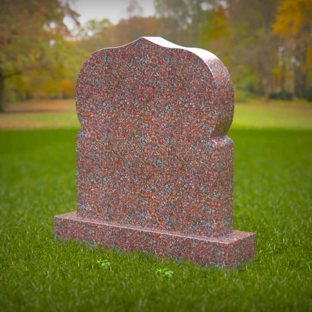 Evocative grave markers with poised structure and grace