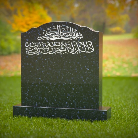 Crossed-shield memorials designed to express eternal love