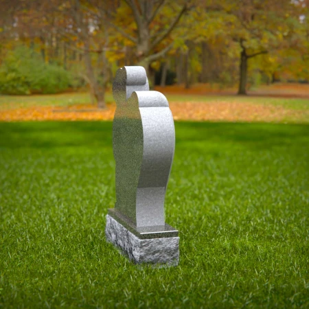 Headstones holding the memory of laughter and lullabies