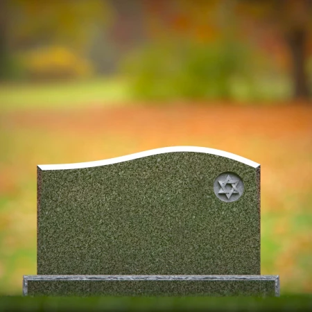 Crossed-shield memorials designed to express eternal love
