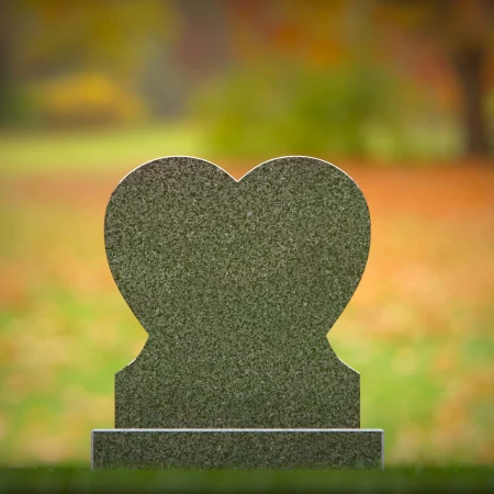 1934 - Herzförmiges aufrechtes Denkmal für eine liebevolle Würdigung
