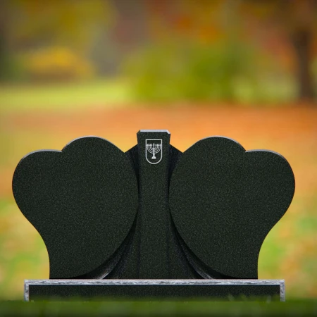 Humble grave markers with noble shape and timeless beauty