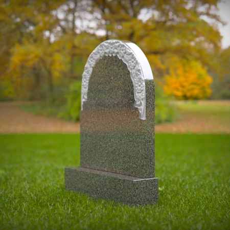 Harmonious tombstones that comfort through sacred geometry