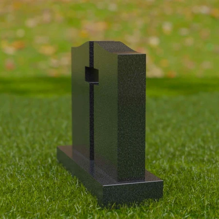 1696 - Doppeltes Denkmal Grabstein mit Kreuz Ausschnitt