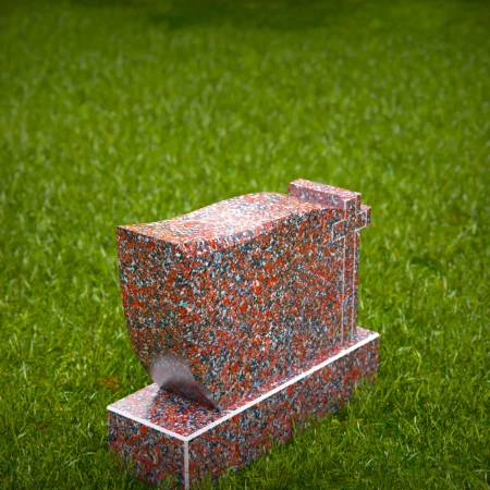 Humble grave markers with noble shape and timeless beauty