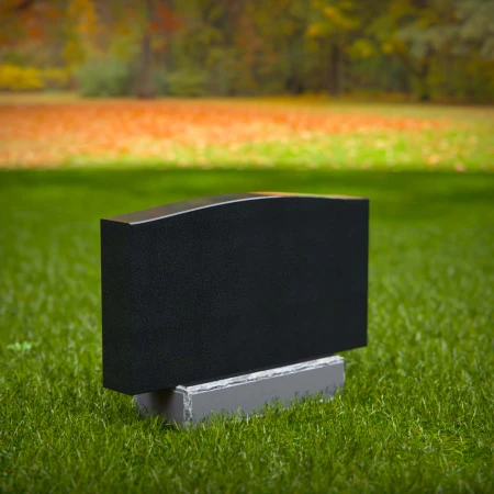 1779 - Companion Upright Headstone with Gentle Curve