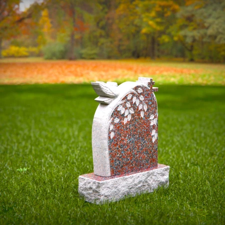 Eternal beauty rests within this headstone, memorials, and grave stones.