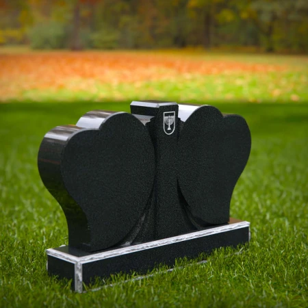 Humble grave markers with noble shape and timeless beauty