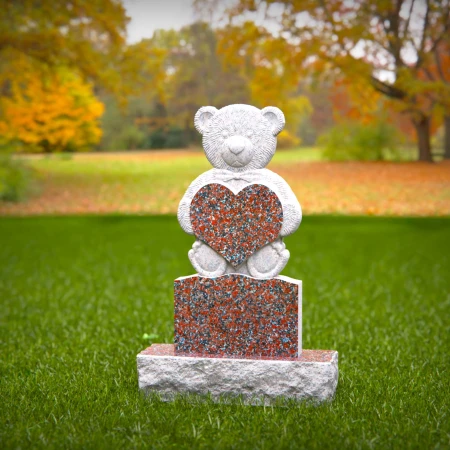 engraved granite marker evoking innocence and comfort for headstone prices