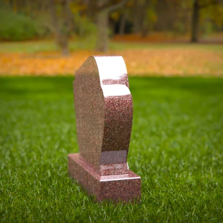 1761 - Artistic Layered Memorial Headstone – A Symbol of Elegance and Remembrance