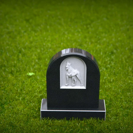 memorial stone capturing the power and spirit of a horse for tombstones