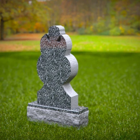 Compassionate memorials sculpted with angel and soft flower relief