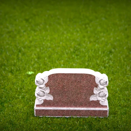 Eternal beauty rests within this tombstone, headstone, and grave ornaments.