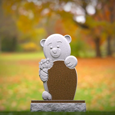 Eternal bloom child headstones gifted by teddy expression