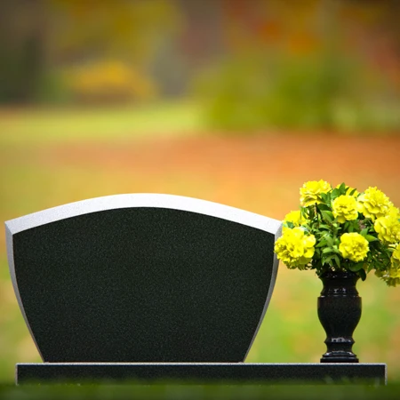 Modern granite headstones crafted for elegant and lasting memorials.