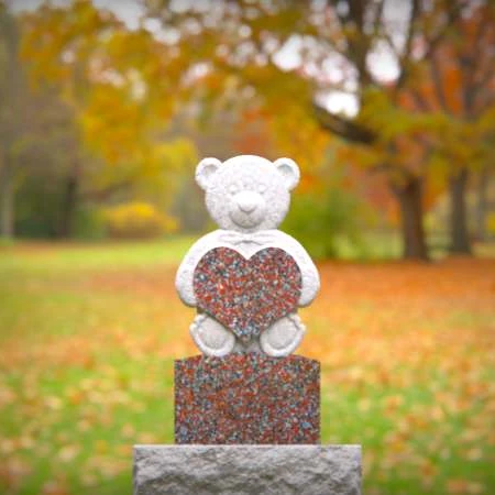 engraved granite marker evoking innocence and comfort for headstone prices