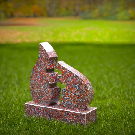 Humble grave markers with noble shape and timeless beauty