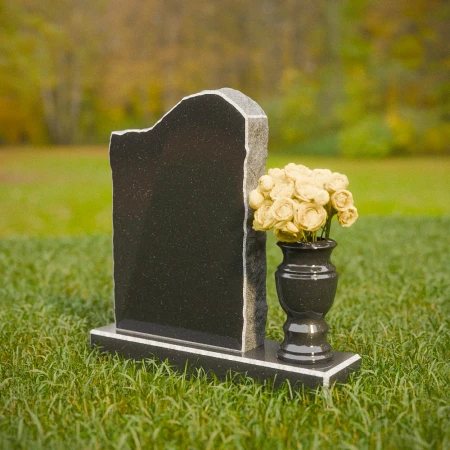 1852 - Natural Edge Upright Headstone