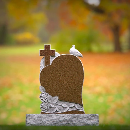 Sacred stillness in the shape of headstones near me, bronze grave markers, and tombstone.