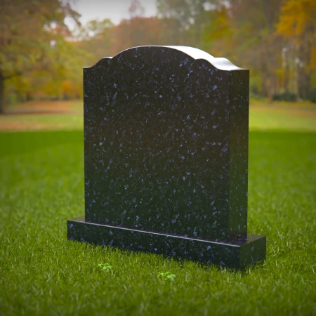 Crossed-shield memorials designed to express eternal love