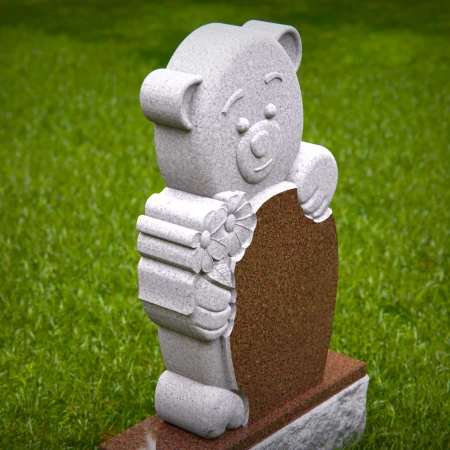Eternal bloom child headstones gifted by teddy expression