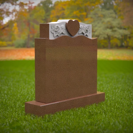 Ornate tombstones featuring subtle lines and enduring power