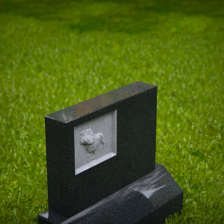 engraved dog headstone for peaceful remembrance for memorials