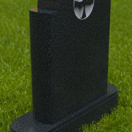 1687 - Eleganter Gedenkstein mit Kreuzgravur - Eine zeitlose Hommage