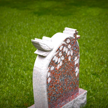 Eternal beauty rests within this headstone, memorials, and grave stones.