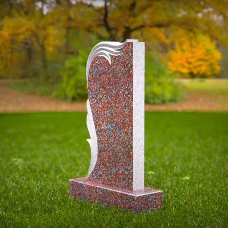 sleek memorial with engraved lines of calm remembrance for headstones