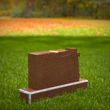 Remembrance tombstones engraved with peace and honor
