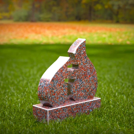 Humble grave markers with noble shape and timeless beauty