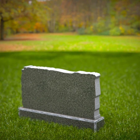 engraved tribute expressing eternity with cross and veil for headstone prices